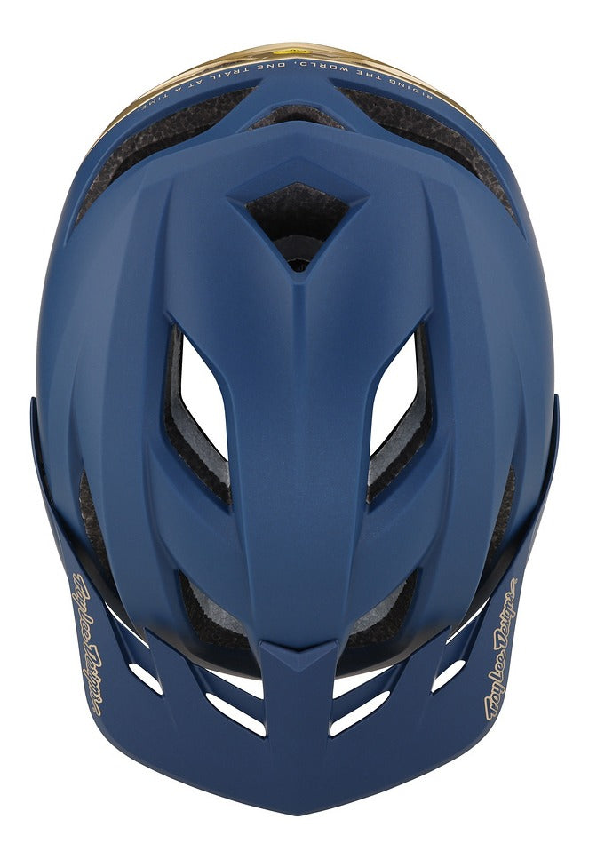 Casco Troy Lee Designs Flowline Se Radian Navy / Titanium